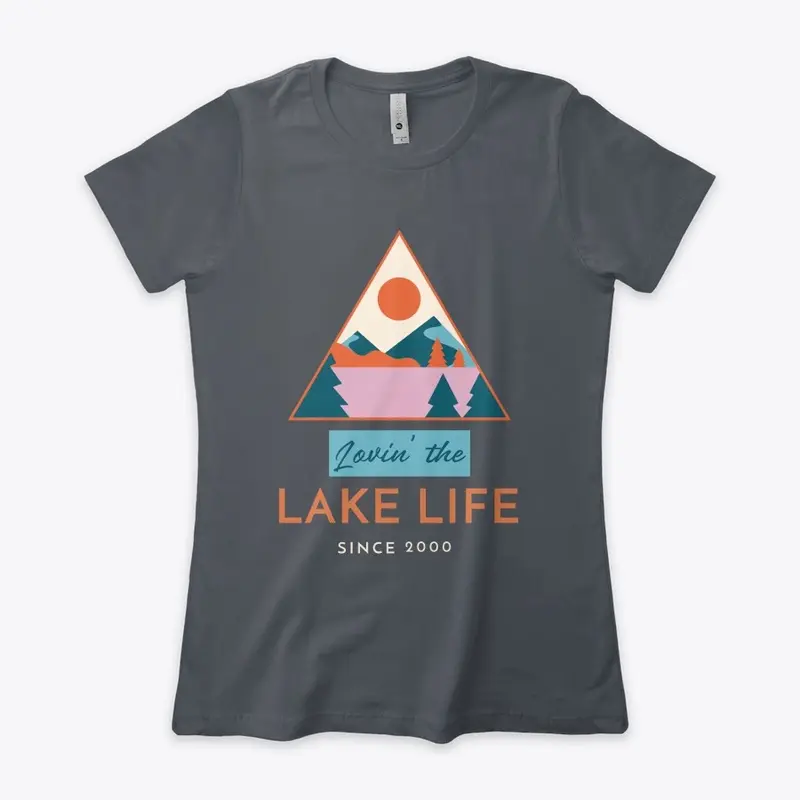 LOVIN' THE LAKE LIFE UNISEX T-SHIRT FALL