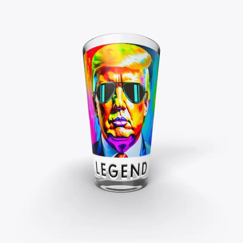 TRUMP LEGEND TUMBLER GLASS FALL