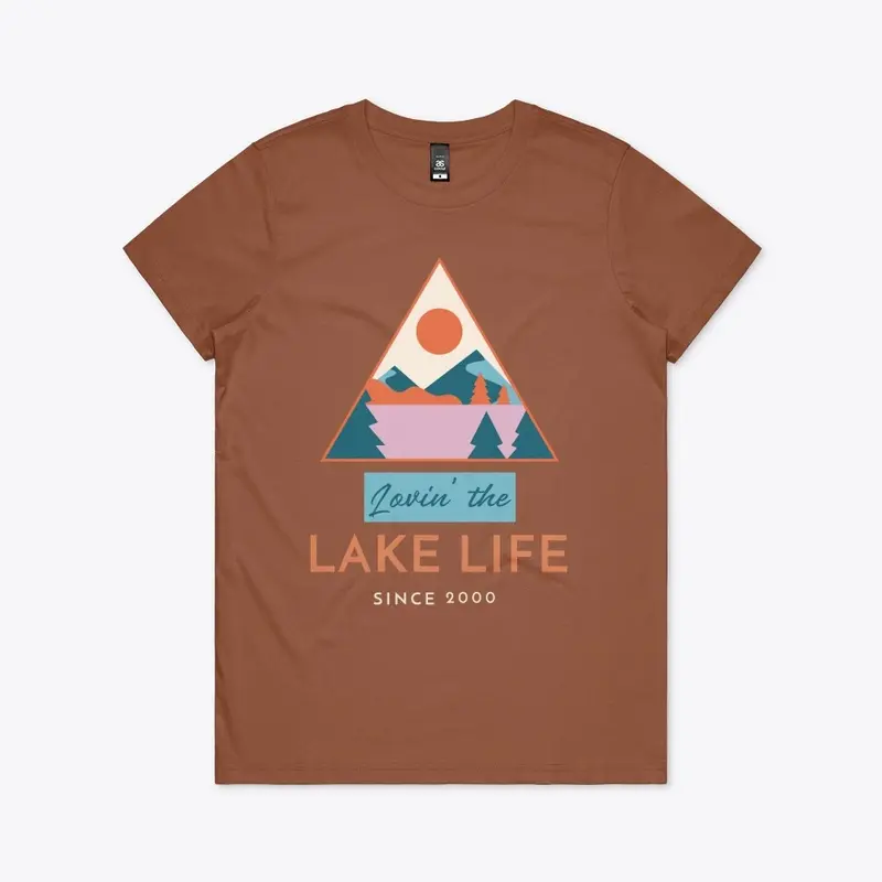 LOVIN' THE LAKE LIFE UNISEX T-SHIRT FALL